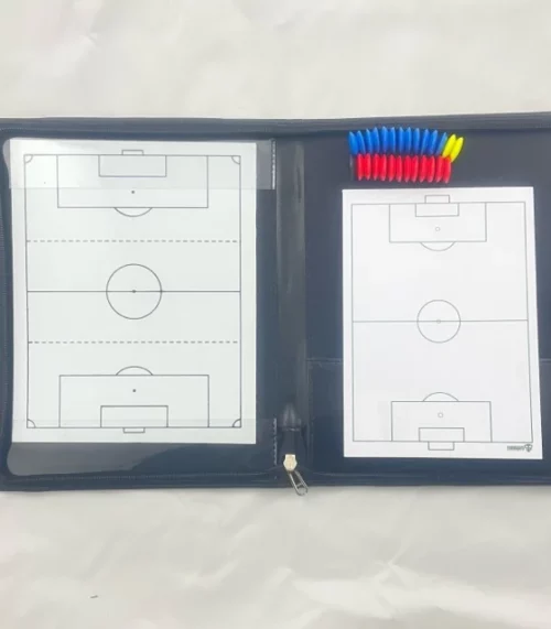 Coachmap klein met rits en magnetisch afwisbaar veld